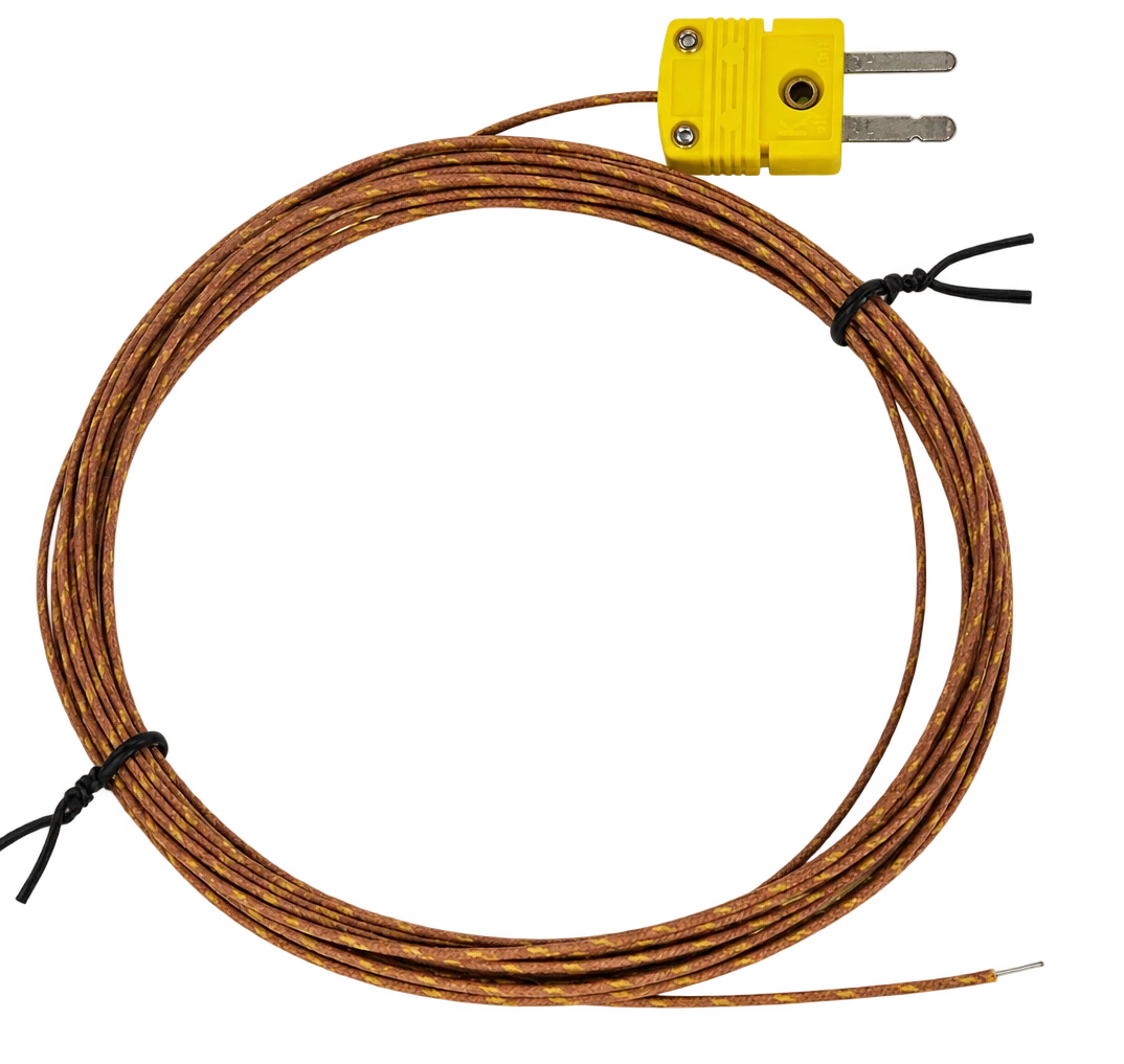 Fiberglass thermocouple wire